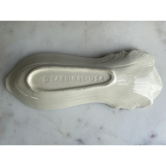 Vegetable Appetizer Kitchen Ceramic Tapas Serving Dish Vintage 50's USA Cardinal - Picture 2 of 8